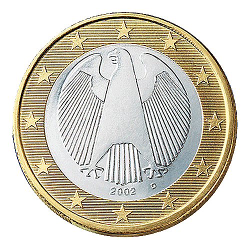 Euro coins (Germany 1 EURO 2002) The Black Scorpion
