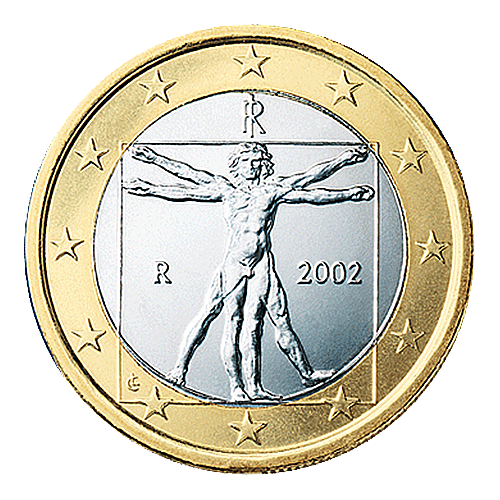 Euro Coins Italy 1 Euro 2002 The Black Scorpion